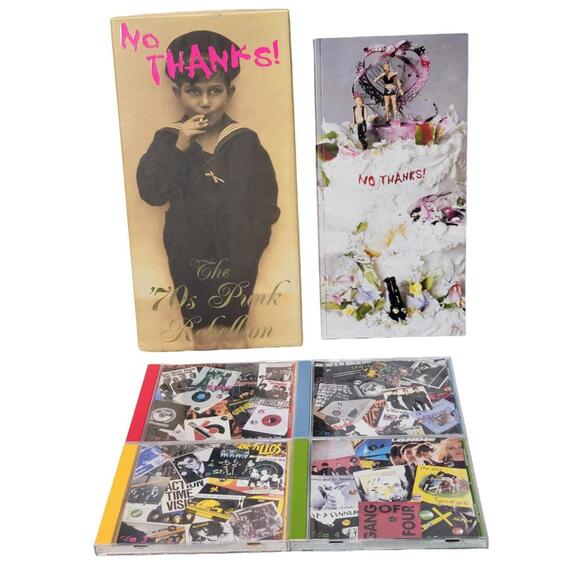 No Thanks! The 70's Punk Rebellion 4 CD Box Set